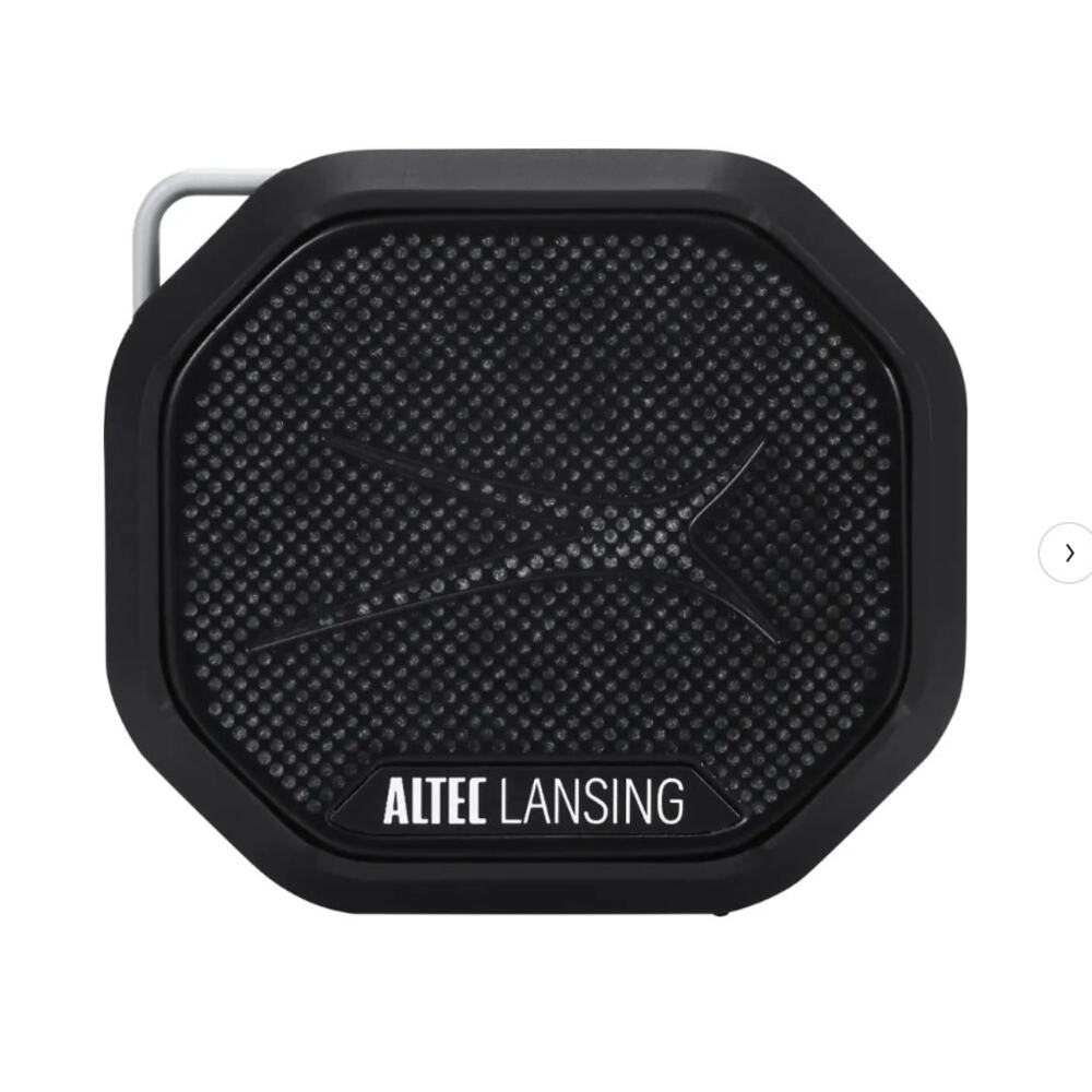 Altec Lansing - Bluetooth HydraTrek 2.0 EverythingProof Portable Speaker - Black